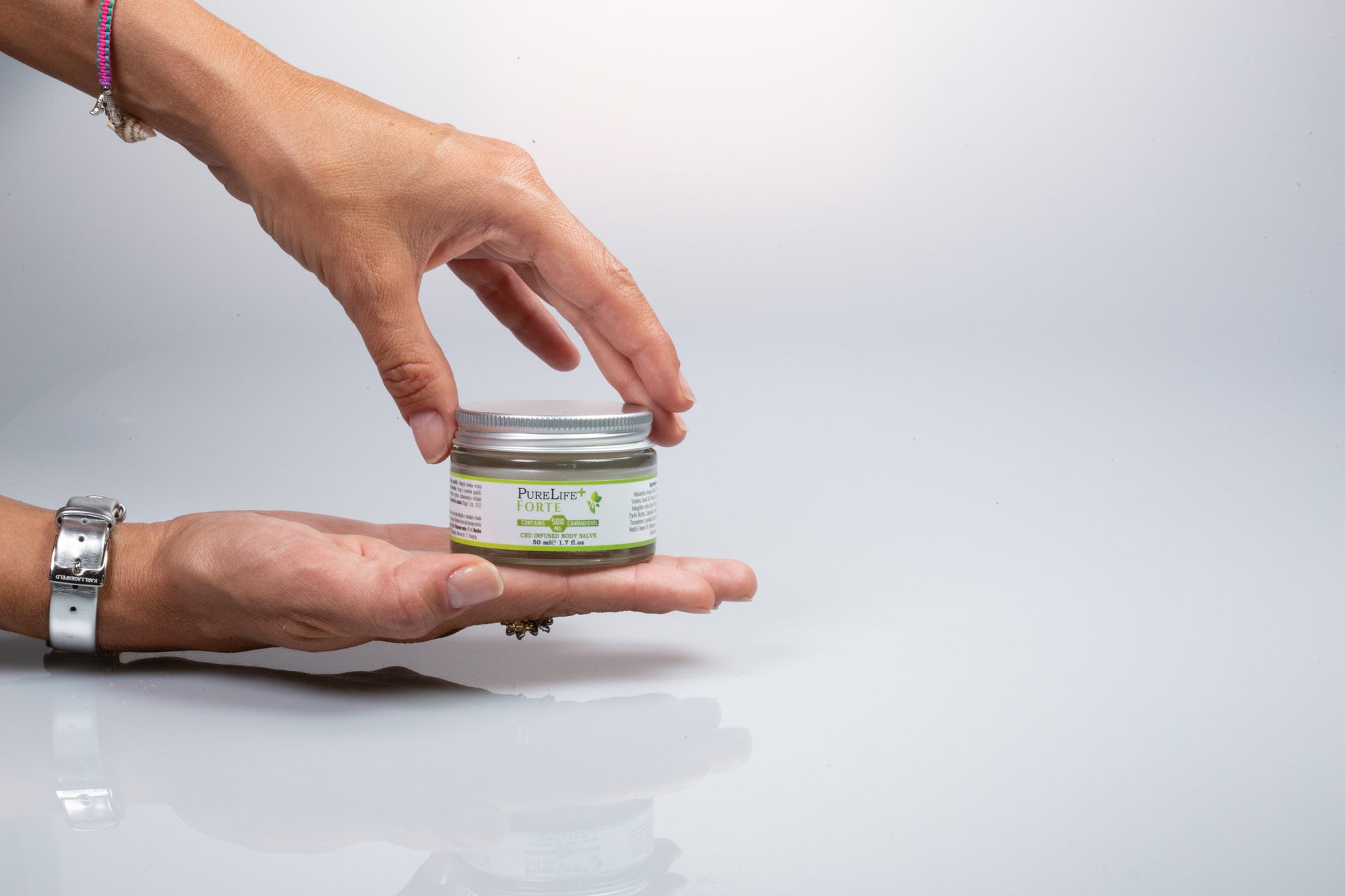 "Pure Life+ Forte" CBD regeneráló krém 5 