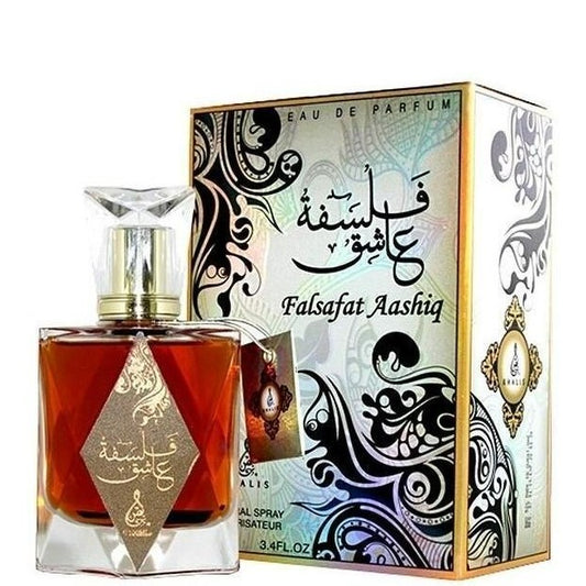 100 ml Eau de Perfume Falsafat Aashiq Édes Pézsma Illat Férfiaknak és Nőknek