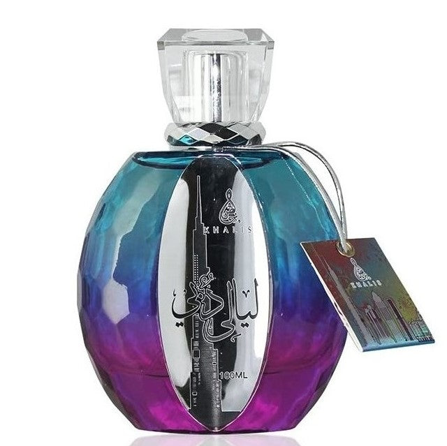 100 ml Eau De Parfüm Layali Dubai Keleti Borostyán Vanília Illat Nőknek 2 