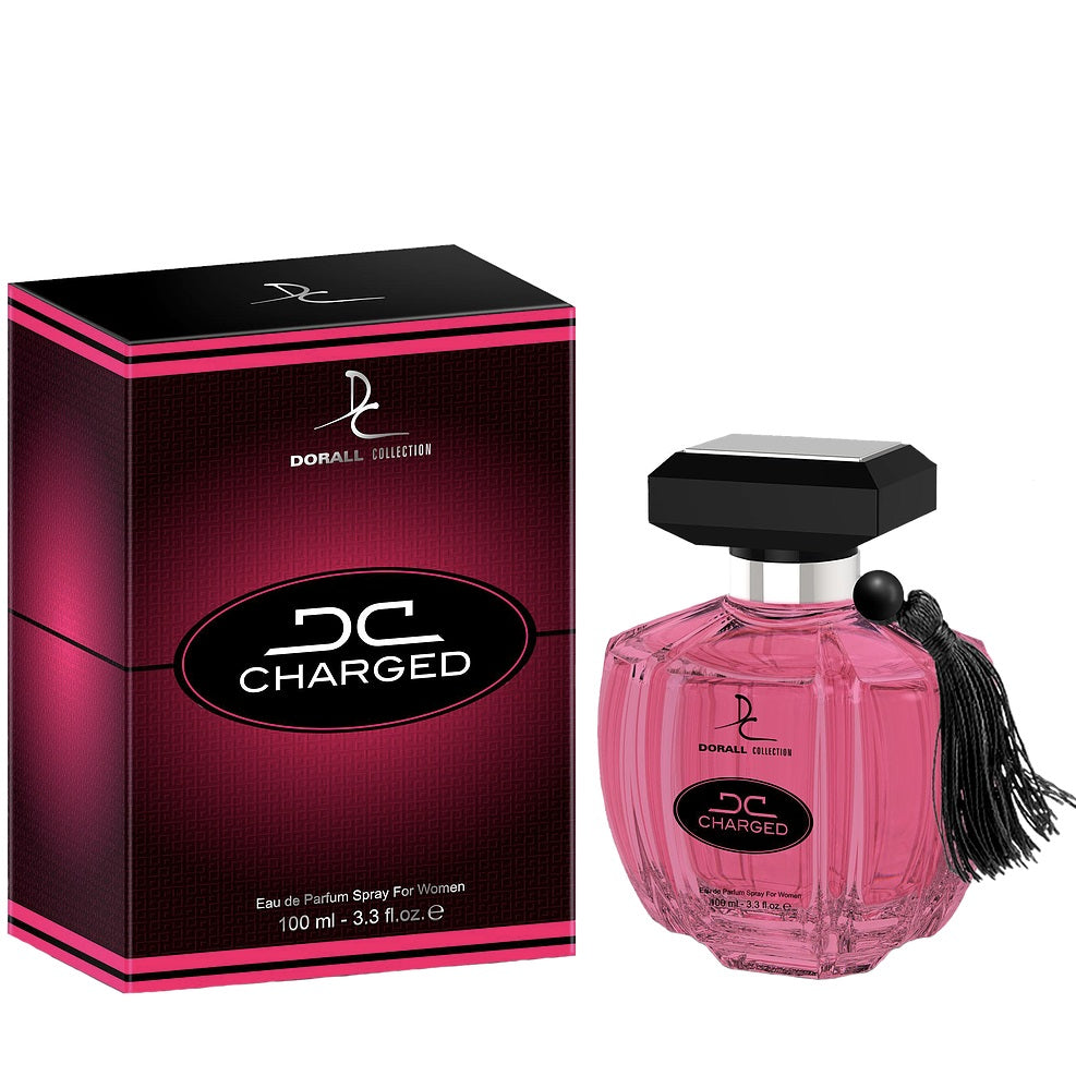 100 ml EDT DC CHARGED Gyümölcsös Virágos Illat Nőknek 1 