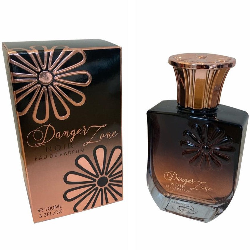 100 ml Eau de Perfume DANGER ZONE NOIR Keleti Vaníliás Illat Férfiaknak, 10% illatolaj tartalommal 1 