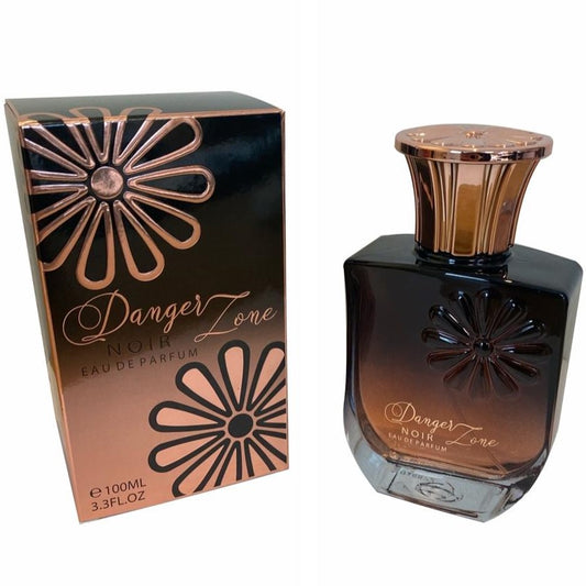 100 ml Eau de Perfume DANGER ZONE NOIR Keleti Vaníliás Illat Férfiaknak, 10% illatolaj tartalommal
