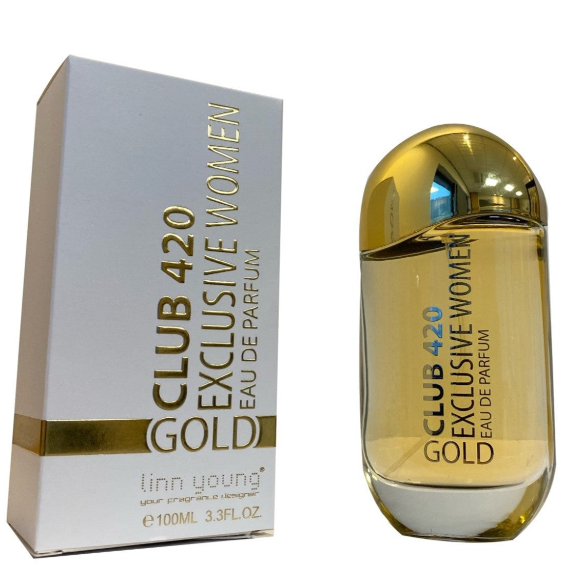 100 ml Eau de Perfume CLUB 420 GOLD Keleti Vaníliás Illat Nőknek, 10% illatolaj tartalommal 1 