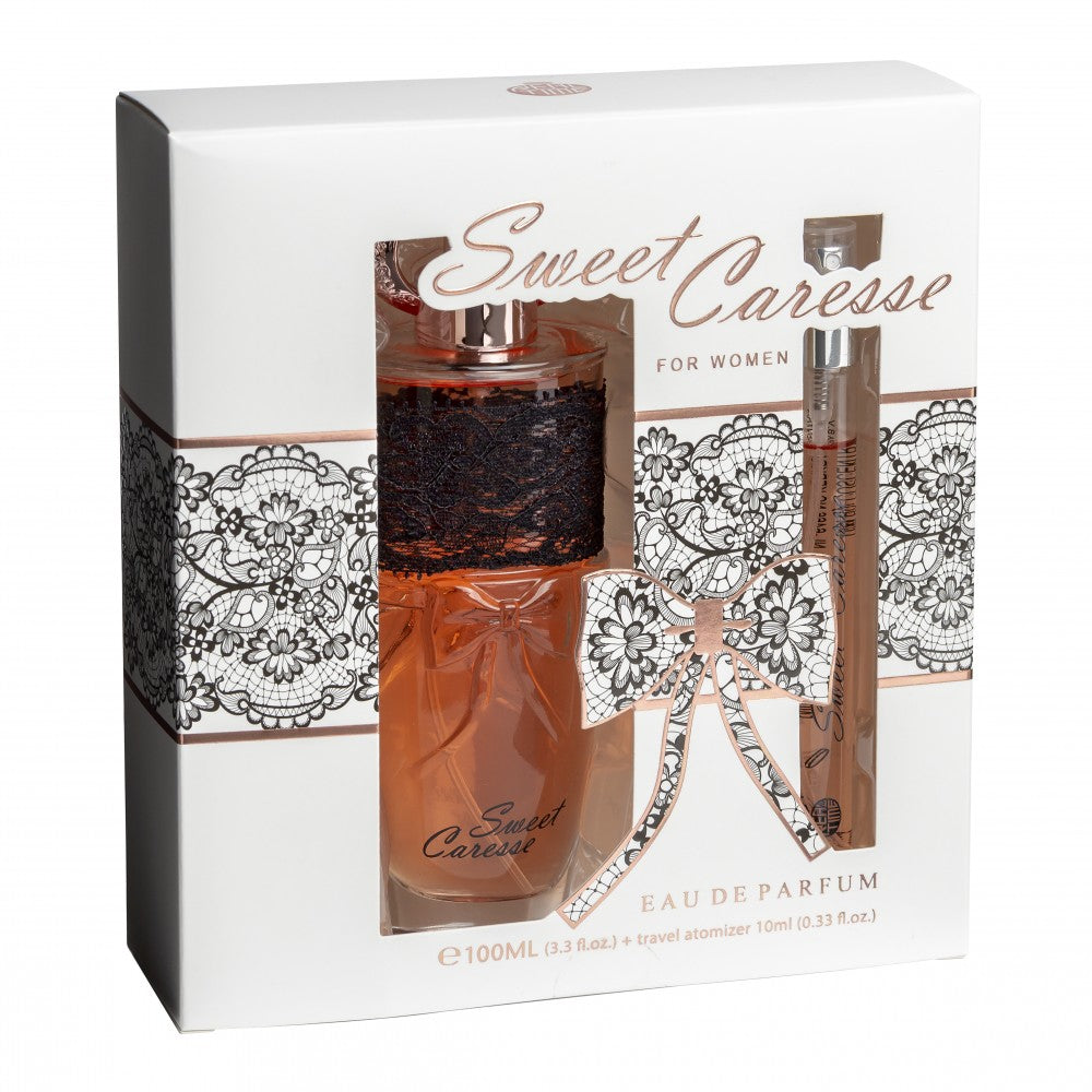 100 ml + 10 ml Eau de Perfume "SWEET CARESSE" Keleti - Virágos Illat Nőknek 1 