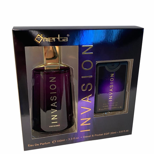 100 ml + 20 ml Eau de Perfume "INVASION" Virágos Illat Nőknek