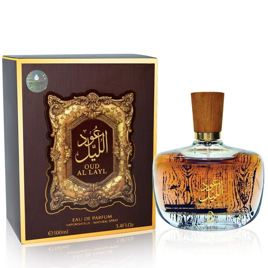 100 ml Eau de Parfum OUD AL LAYL Gyümölcsös Oud Illat Férfiaknak és Nőknek 1 