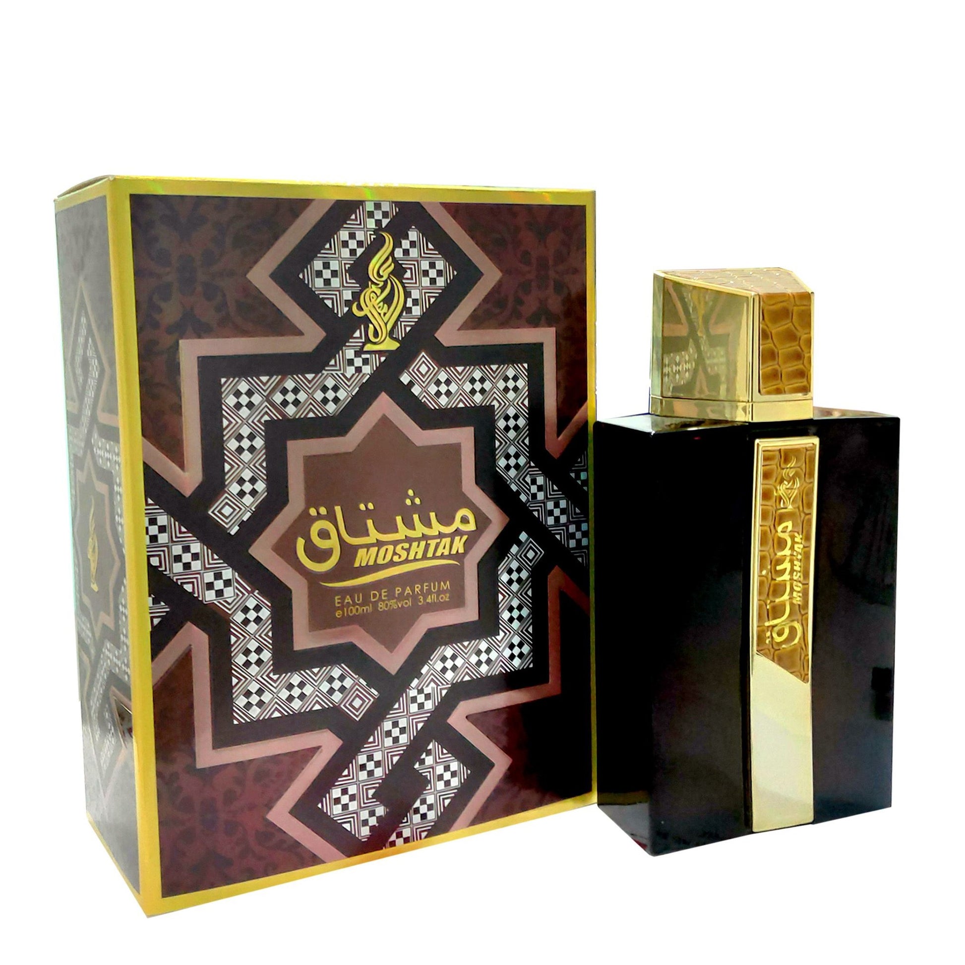 100 ml Eau de Parfum MOSHTAK Fás Pézsma Illat Férfiaknak 2 