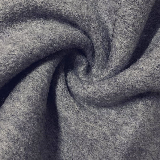 100% Valódi Gyapjú Sál, 30 cm x 165 cm, Szürke